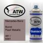 Preview: Mercedes-Benz, Bornit Pearl Metallic, 481 / 8481: 400ml Sprühdose, von ATW Autoteile West.